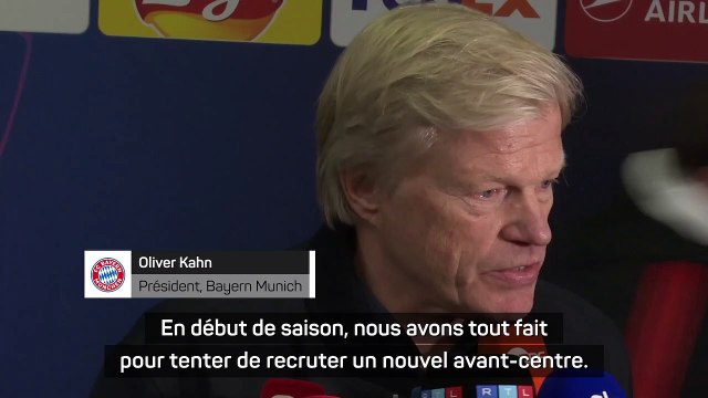 Kahn : Nous avons un manque à ce poste...
