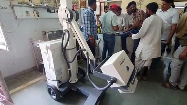 चिकित्सालय में अब पलंग पर हो सकेंगे रोगियों के एक्स-रे