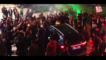 Şadi Yazıcı Tuzla'da Murat Kurum'la birlikte TOGG ile tur attı