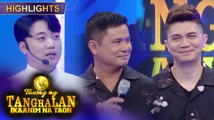 Ryan thinks Vhong and Ogie look like a Korean couple because of their shirt | Tawag Ng Tanghalan