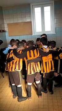 Crie de guerre U10B après leurs Victoire !!!