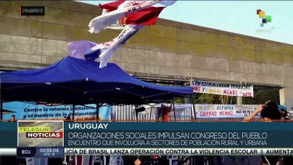Uruguay: Organizaciones sociales impulsan congreso del pueblo