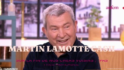 Martin Lamotte cash sur la fin de Nos chers voisins : "Pas très agréable"