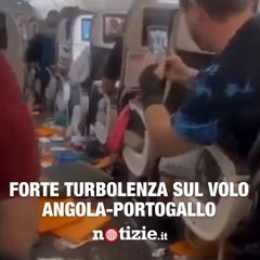 Volo Angola-Portogallo colpito da forti turbolenze