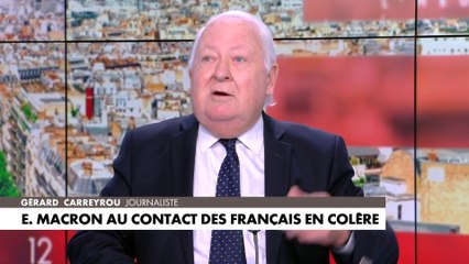 Gérard Carreyrou : «Cela ressemble à la stratégie qu’il avait eue avec les gilets jaunes»