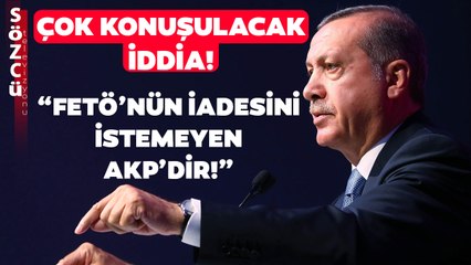 'FETÖ'nün Türkiye'ye Dönmesini İstemeyen AKP'dir!" Engin Altay'dan Çok Konuşulacak İddia!