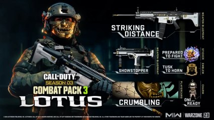 Call of Duty Modern Warfare II & Warzone 2.0 Season 03 Combat Pack Trailer PS