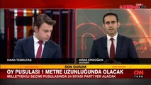 Oy pusulası 1 metre uzunluğunda olacak