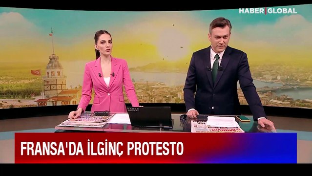 İlginç protesto: 150 metrelik gökdelene ekipmansız tırmanan 'örümcek adam'