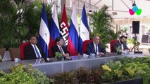 Canciller ruso y Ortega minimizan impacto de sanciones de EEUU