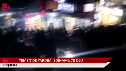 Yemen'de Ramazan yardımı izdihamı: En az 78 kişi öldü