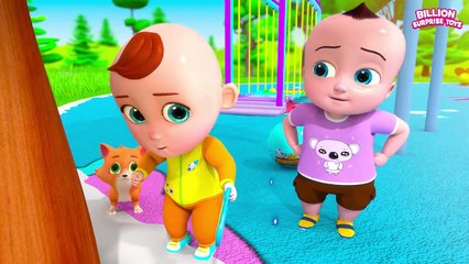 The Baby lost his kite! Let’s help him get the kite! BillionSurpriseToys Nursery Rhymes, Kids Songs