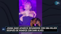 Joana Sanz aparece besándose con una mujer después de romper con Dani Alves