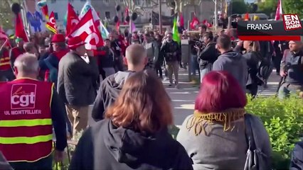 Fransa Cumhurbaşkanı Emmanuel Macron yuhalandı