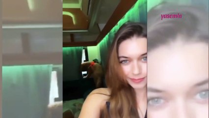 Afra Saraçoğlu'ndan "çalışıyorum" paylaşımı! Maldivlerde olan Mert Yazıcıoğlu'na gönderme mi?