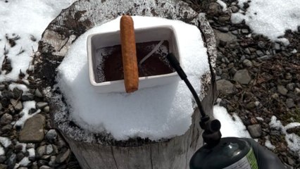 The super-fast 'Thermate vs Hot Dog' experiment will make you feel the heat!