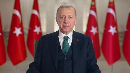Cumhurbaşkanı Erdoğan'dan bayram mesajı