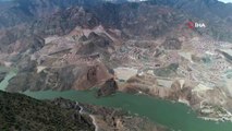 Yusufeli Barajı'nda su seviyesi 112 metreye ulaştı