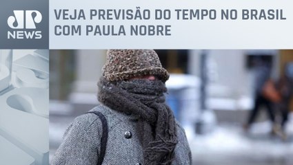 Onda de frio chega ao Centro-Sul do Brasil nesta quinta-feira (20)
