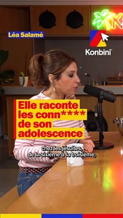 Léa Salamé a fait des bêtises quand elle était ado ?!