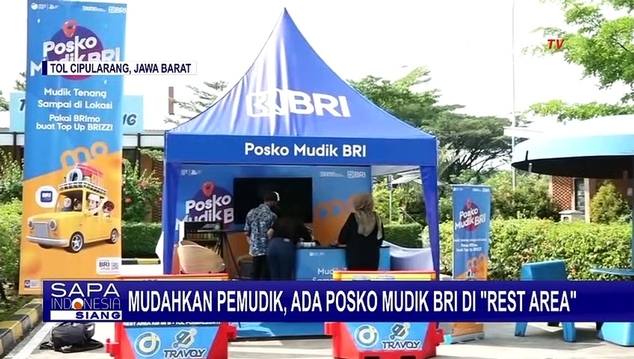 Demi Kemudahan Pemudik, BRI Buka Posko Mudik di Rest Area KM 88 B Cipularang