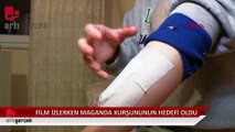 Bursa'da bir kadın, evinde film izlerken maganda kurşunuyla yaralandı