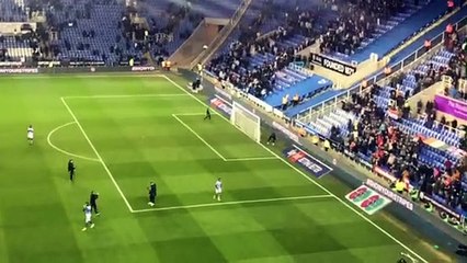 Luton Town boss Rob Edwards at Reading