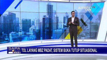 Tol Layang MBZ Padat saat Mudik, Sistem Buka Tutup Situasional Diberlakukan | 20 April 2023