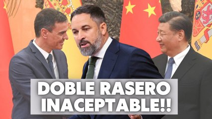 Abascal critica a Sánchez su doble rasero: persigue cosas en España que luego alaba en China