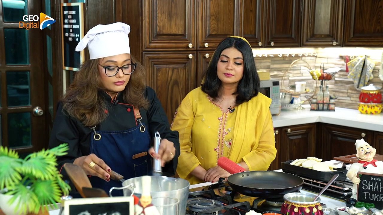 Homemade Special Bread Dessert   Shahi Tukray   Quick Recipe   Easy to make   Geo Tarka Season 3