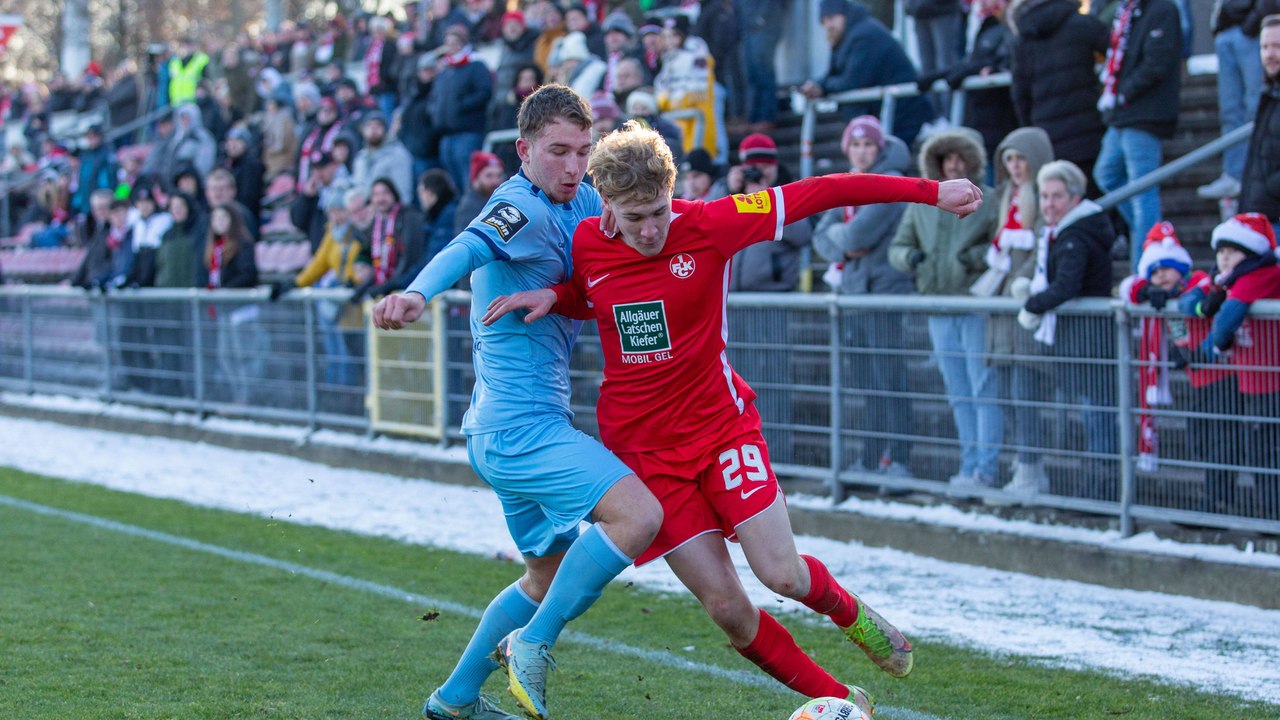 Haas-Doppelpack: Kaiserslauterns U 19 fährt Regionalliga-Erfolg ein