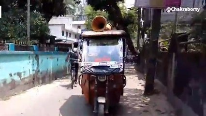 উঃদিনাজপুরঃ শহরজুড়ে আচমকা মাইকিং ট্রাফিক পুলিশের! শুনলে অবাক হবেন