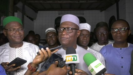 Téné Birahima Ouattara, ministre de la Défense,  exhorte les musulmans de Kong résidant à Abidjan, à la cohésion sociale