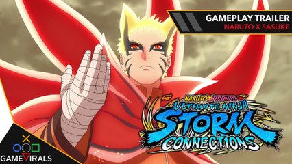 Naruto x Boruto Ultimate Ninja Storm Connections | Official Naruto & Sasuke Uchiha Gameplay Trailer