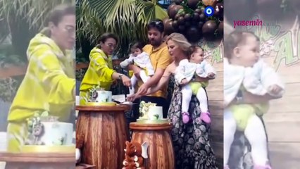 Seray Sever'den kızları Sofia ve Alya'nın 1. yaşına özel kutlama! "Rabbime sonsuz teşekkürler"