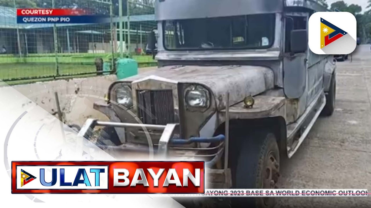 2-anyos na bata, patay nang maatrasan ng minamanehong jeepney ng kanyang ama sa Mauban, Quezon