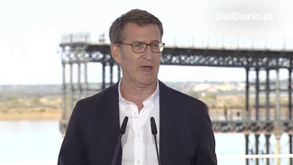 Feijóo acusa a Sánchez de visitar Doñana para no votar la reforma del solo sí es sí