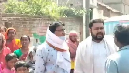 পানীয় জলের দাবীতে আন্দোলনকারী তৃণমূল নেতাদের শাসানি
