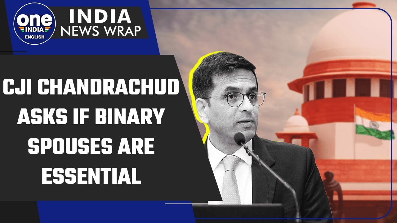 SC hearing into petitions on Same-Sex marriage enters third day | CJI DY Chandrachud | Oneindia News