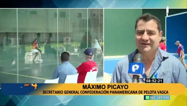 Panamericano de Pelota Vasca: Más de 150 deportistas compiten en la sede Legado de VMT