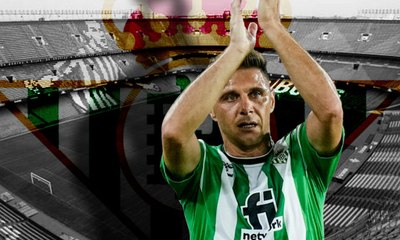Joaquín se despide del Betis entre lágrimas