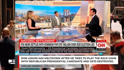 Don Lemon Has Meltdown After He Tries To Play The Race Game With Republican Presidential Candidate