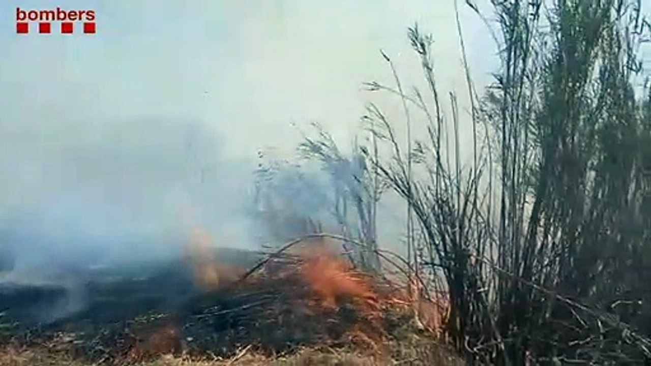 Incendio en el Prat de Llobregat