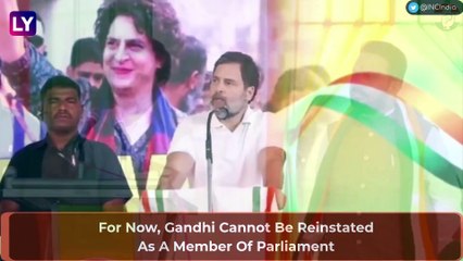 Rahul Gandhi’s Plea To Stay Conviction In Defamation Case Rejected By Surat Court