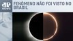 Raro eclipse híbrido que ‘lança’ raios solares aconteceu na madrugada desta quinta-feira (20)