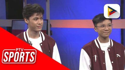PTV Sports Chat with Daryl Valdeavilla and Rocco Melicor of UPIS Basketball Team