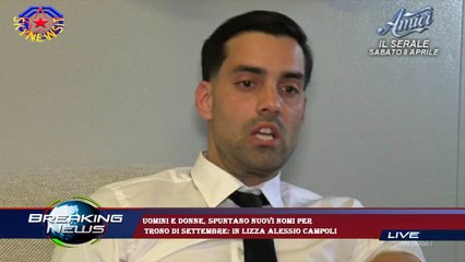 Uomini e donne, spuntano nuovi nomi per  trono di settembre: in lizza Alessio Campoli