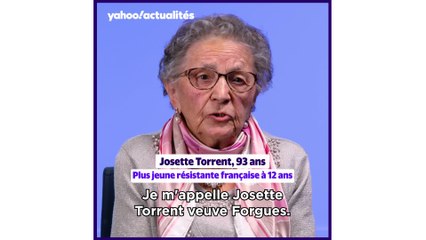 Josette Torrent, plus jeune résistante de la Seconde Guerre mondiale : "À 12 ans, je suis devenue l'agent de liaison de mon père"