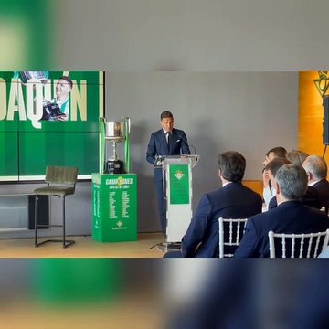 El emocionante discurso de Joaquín, en una despedida del Betis bañada en lágrimas de orgullo