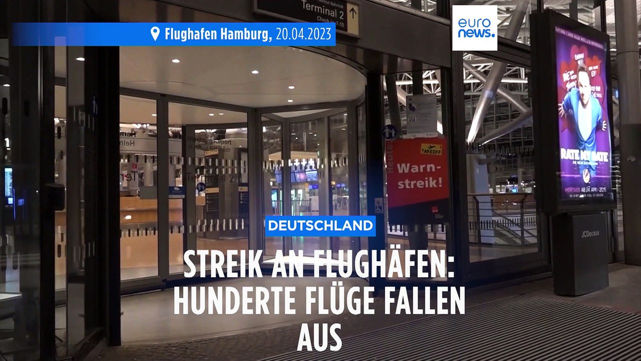 Warum streiken Angestellte an mehreren Flughäfen in Deutschland?